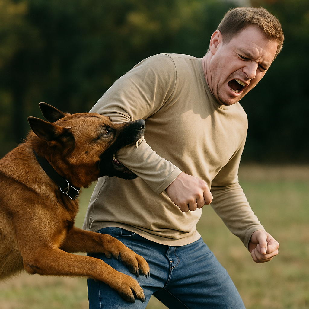 Indemnización por ataque de perro